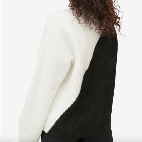 Ellos Plus Size Color Block Pullover Sweater Size 18/20 - Picture 2 of 7